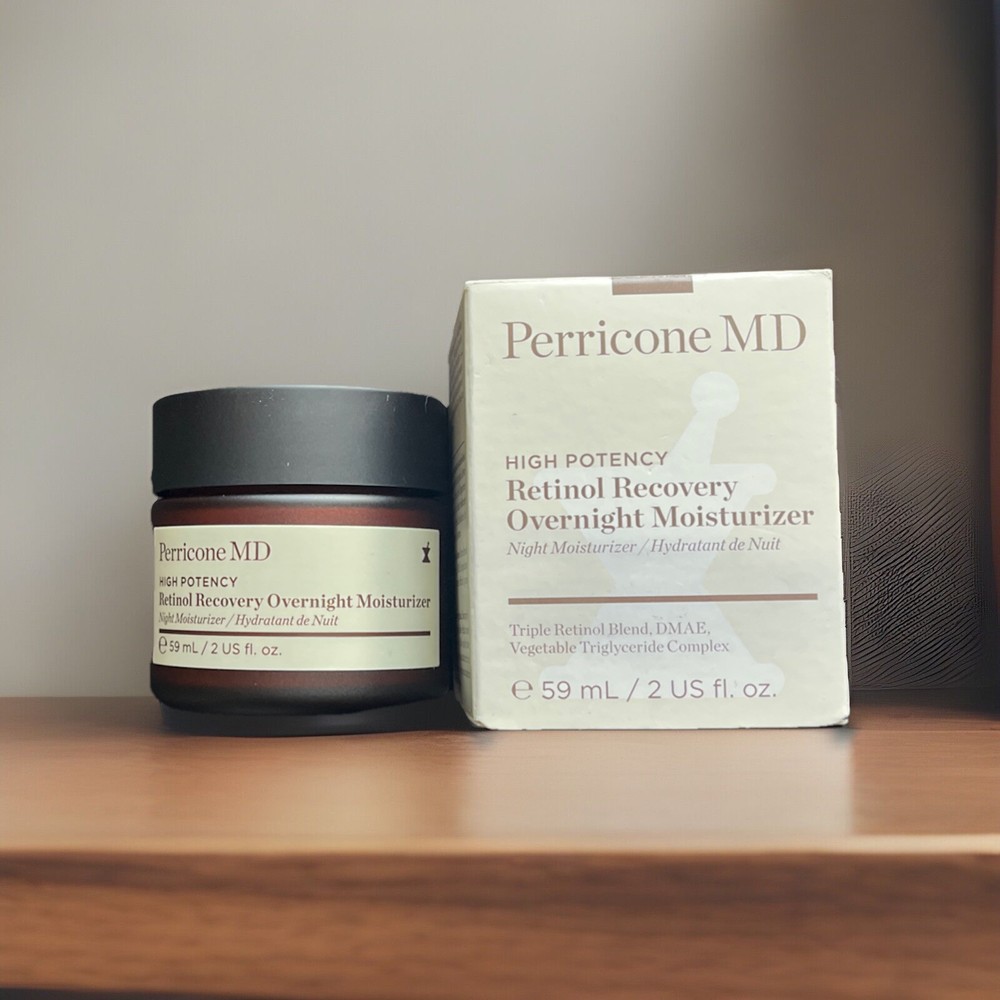 Perricone MD High Potency Retinol Overnight Moisturizer 2 Oz New In Box