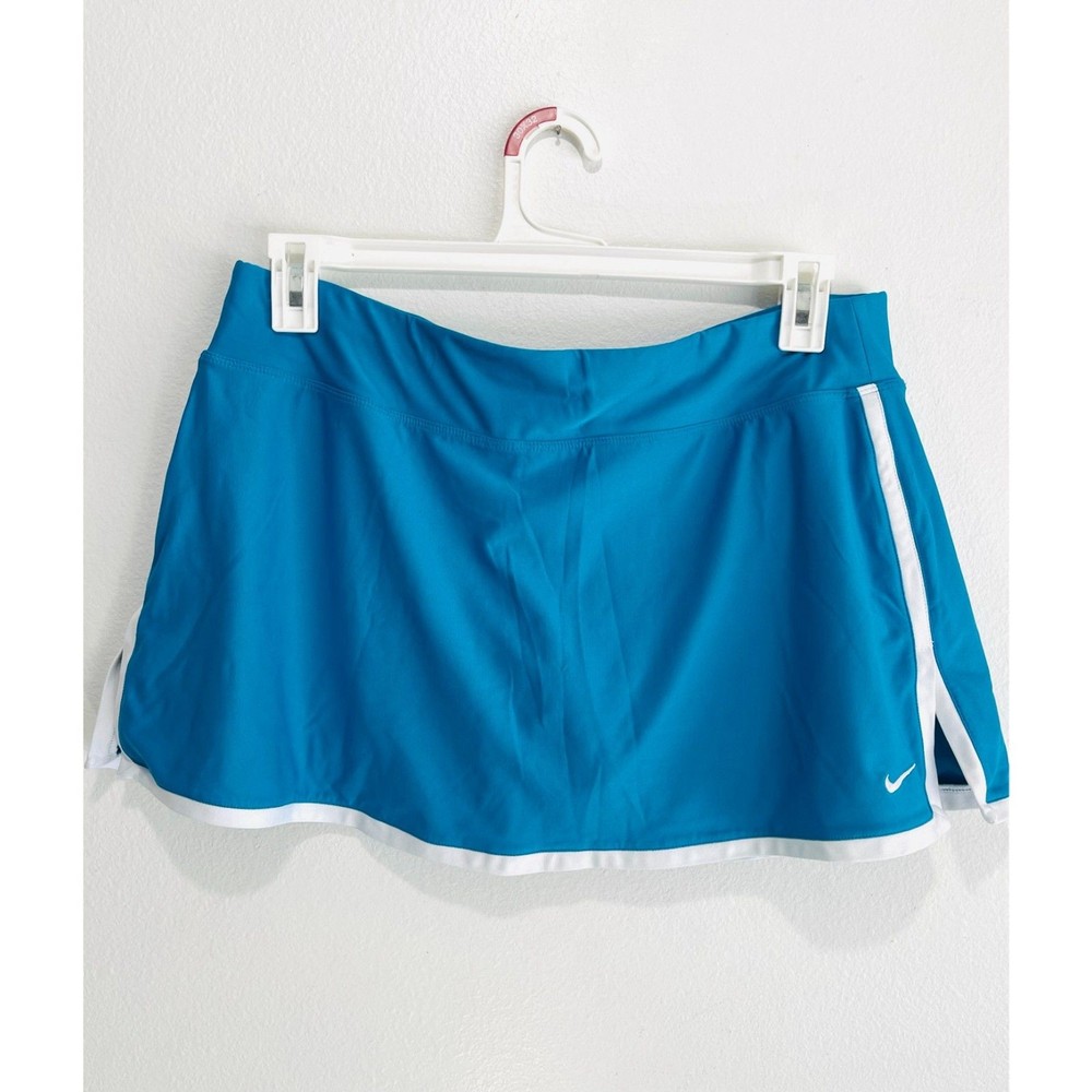Nike Dri Fit performance skort golf tennis sportswear outdoor camp blue women XL