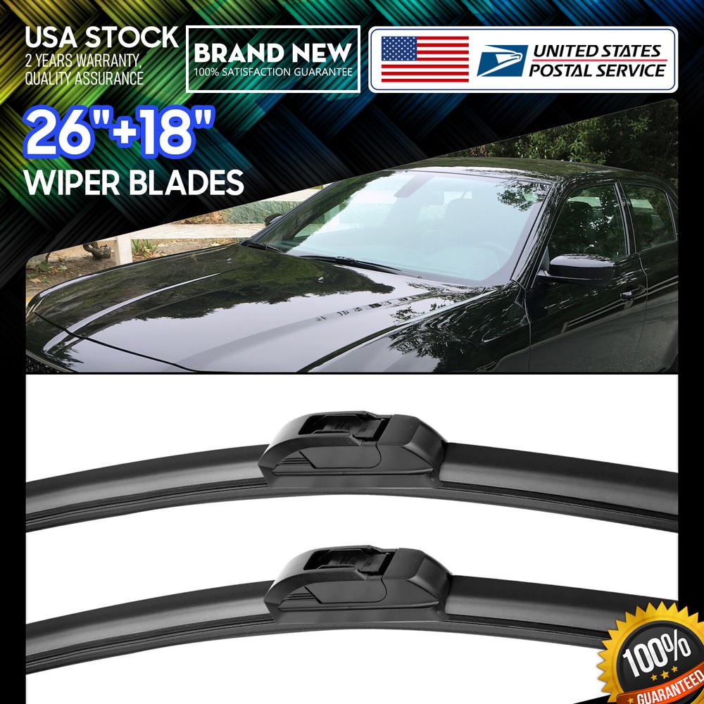 East Forest OEM 26+18 Inch Bracketless Wiper Blades High Quality Set  