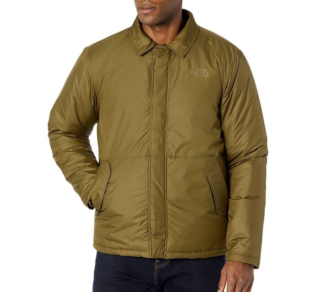 The North Face Men's Auburn Shirt Jacket in Military Olive - Medium