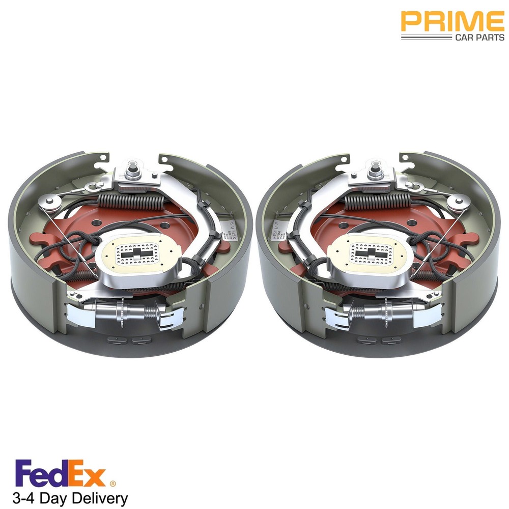 Electric Trailer Backing Plate Brake 12-1/4 x 3-3/8 8000 Set for Dexter 8K Axle