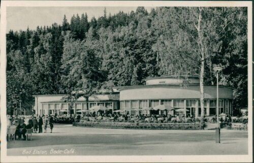 Ansichtskarte Bad Elster Bade-Cafe  (Nr.9614)