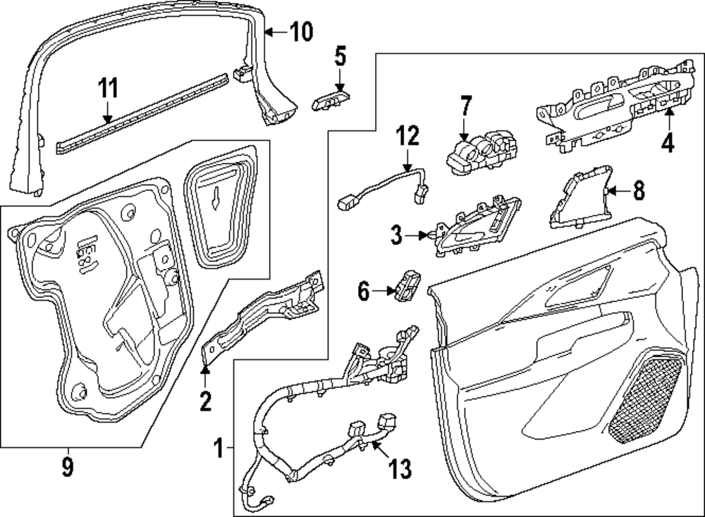 Genuine GM Harness 86581235