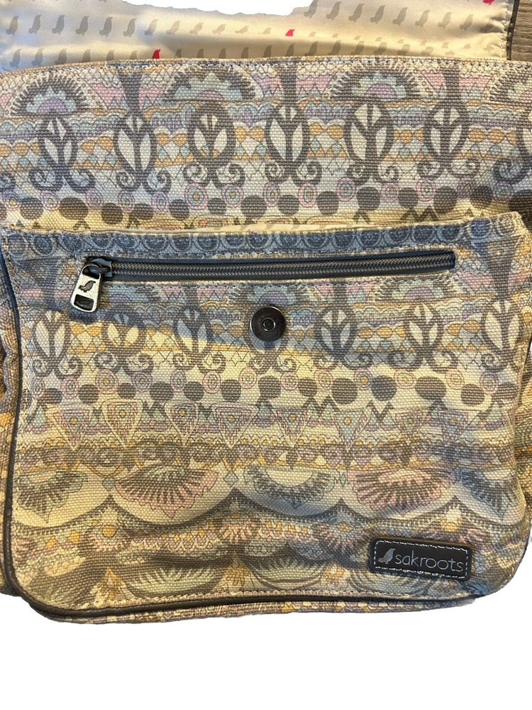 Sakroots Boho Print Backpack Purse with Stain and Ink Inside - Check Photos