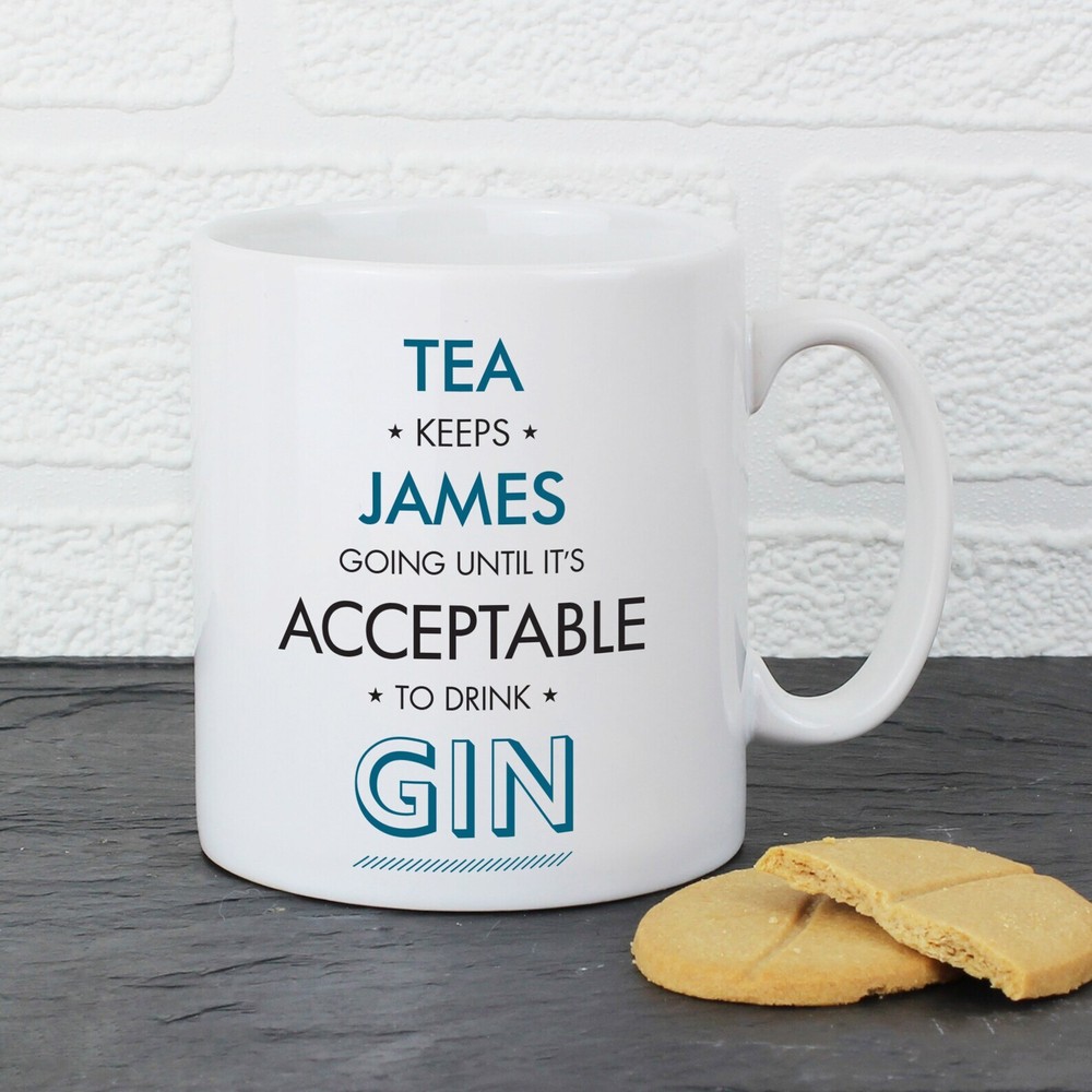 Personalised Mug For Him Personalised Acceptable To Drink Mug Mug For Him