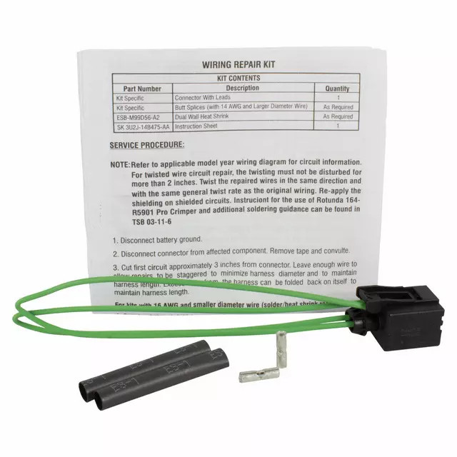 Genuine Ford Wire Assembly DU2Z-14S411-BA
