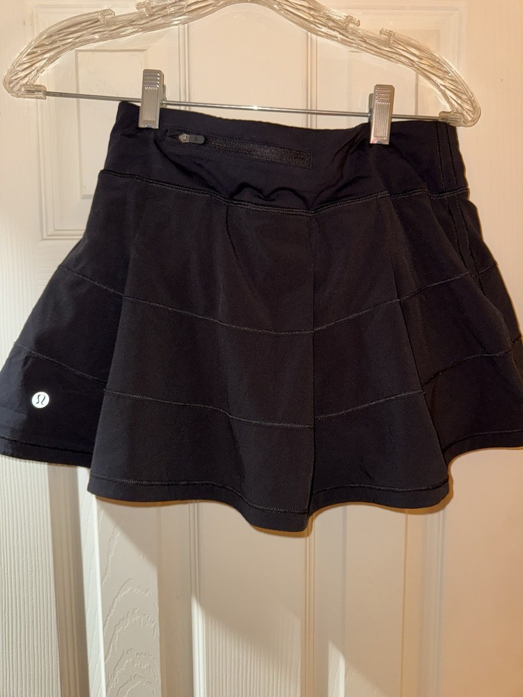 Lulmon Womens Black XS Skirt Activewear Yoga Running