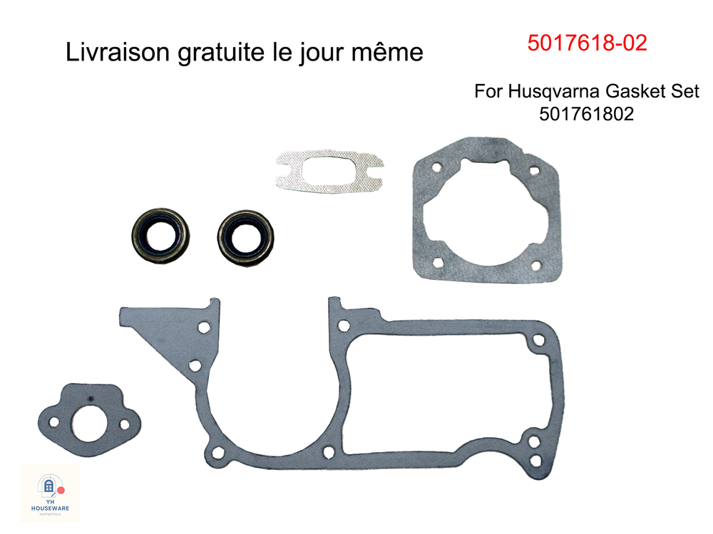 5017618-02 For Husqvarna Gasket Set 501761802 Комплект прокладок Juego de juntas