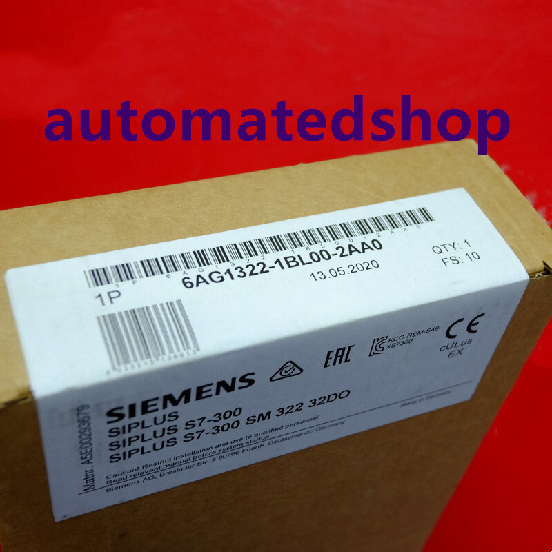 Siemens 6AG1322-1BL00-2AA0 new digital output module SIPLUS
