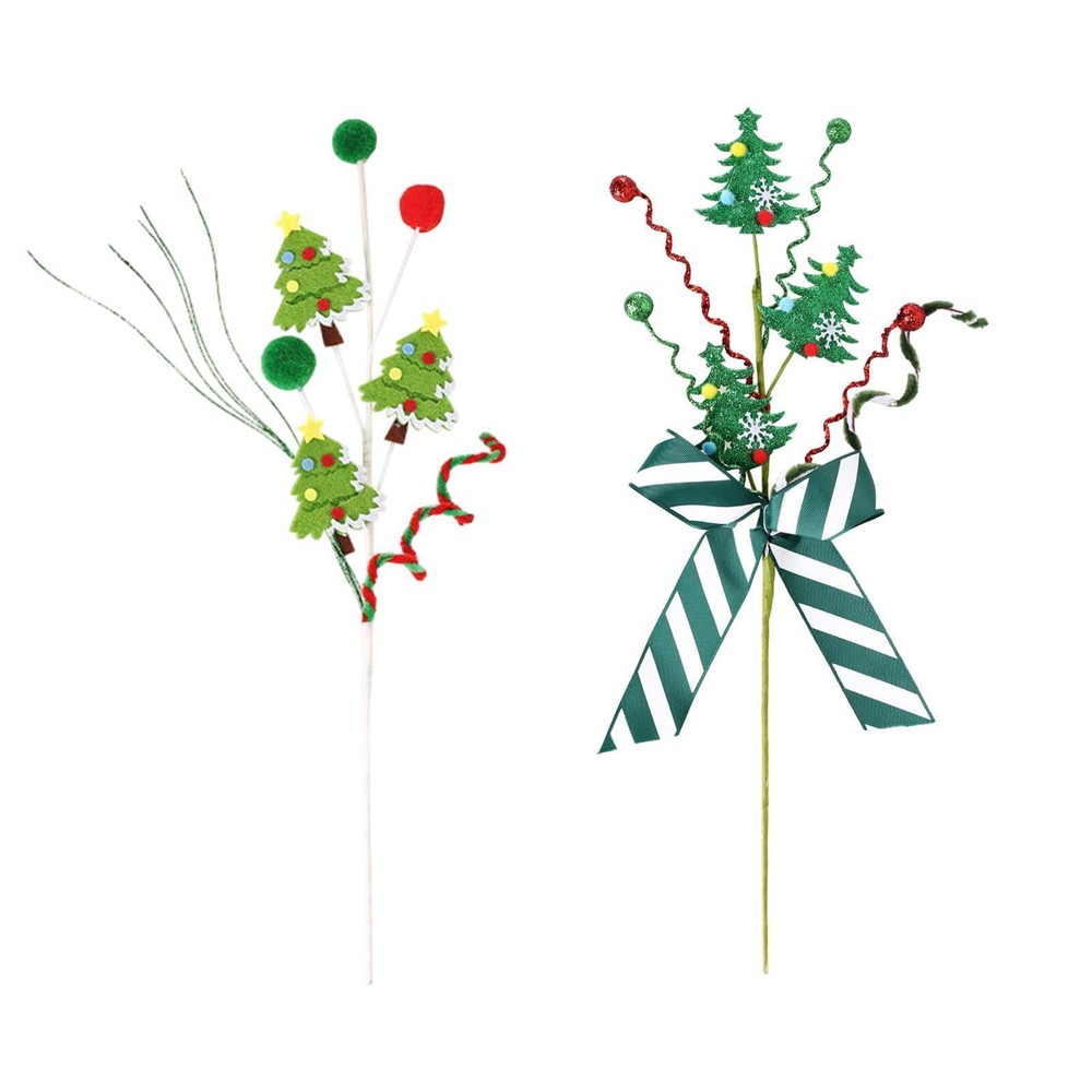 Christmas Tree Pick Holiday Decoration for Anniversaries Daily Use Bedroom