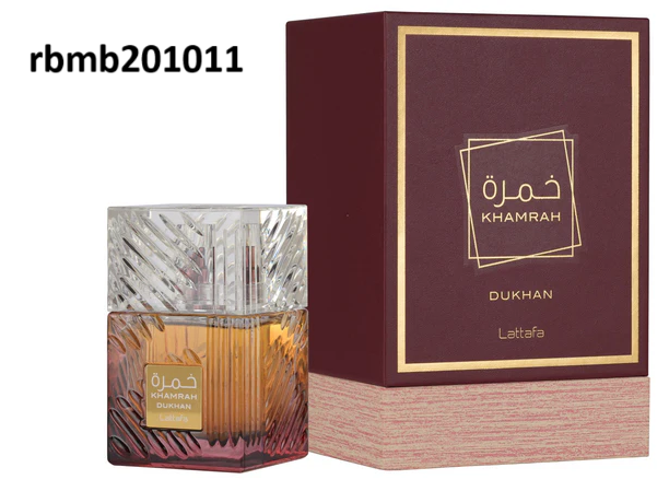 NEW RELEASE Lattafa Khamrah Dukhan EDP Perfume FLASH SALE! Unisex 100 ML/3.4 OZ-image