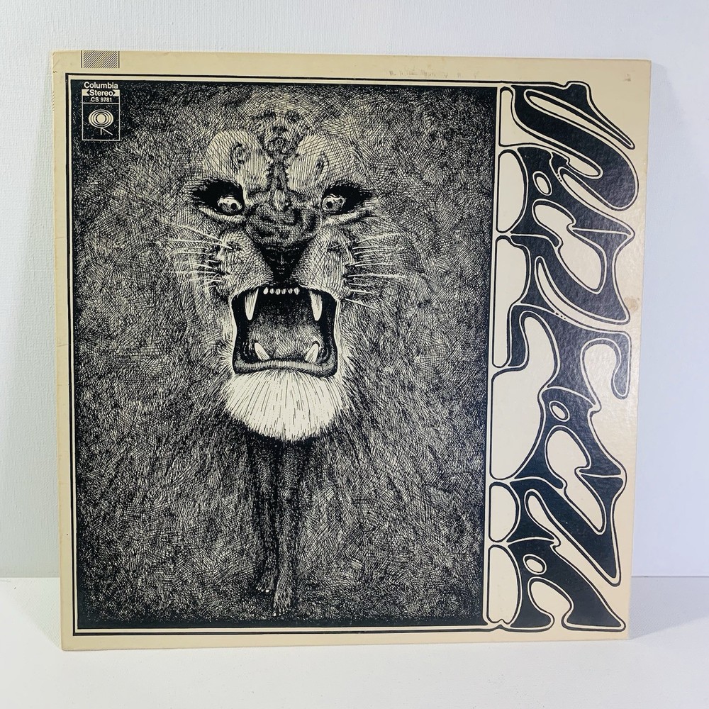 Santana Self-Titled Debut Vinyl LP Record 1969 Columbia Records CS 9781 Tested