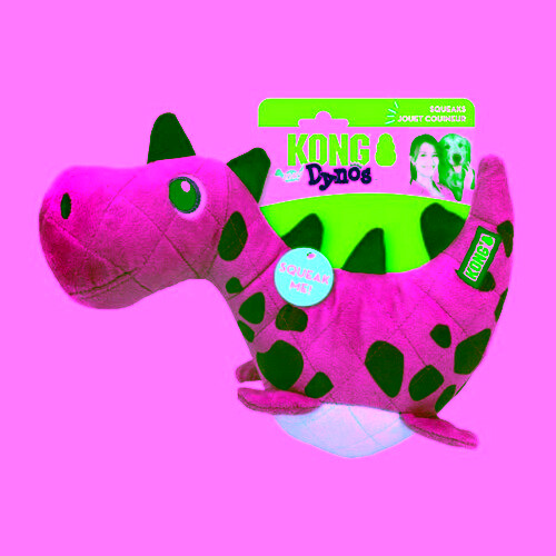 Dynos Roars Dog Toy Blue 1 Count (Medium Large) By Rogz