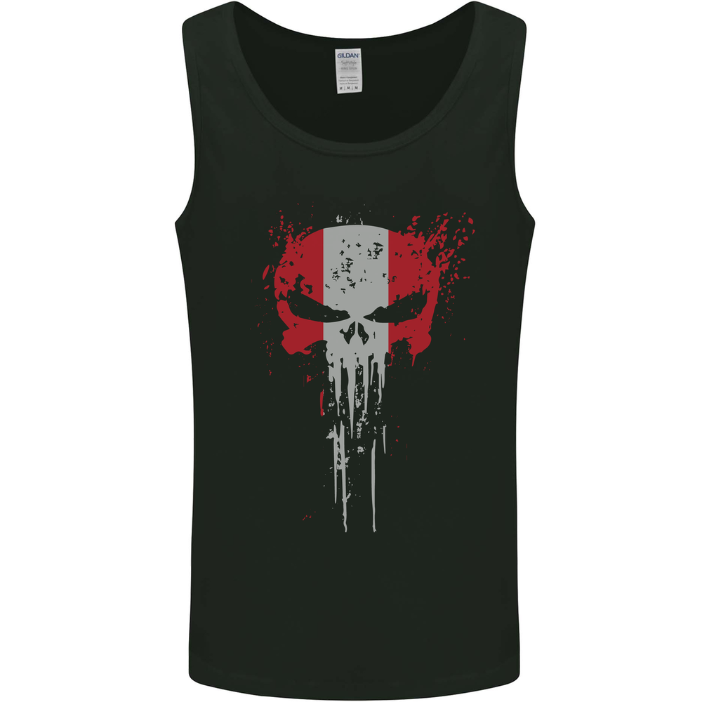 Austria Skull Gym Training Bodybuilding Mens Vest Tank Top