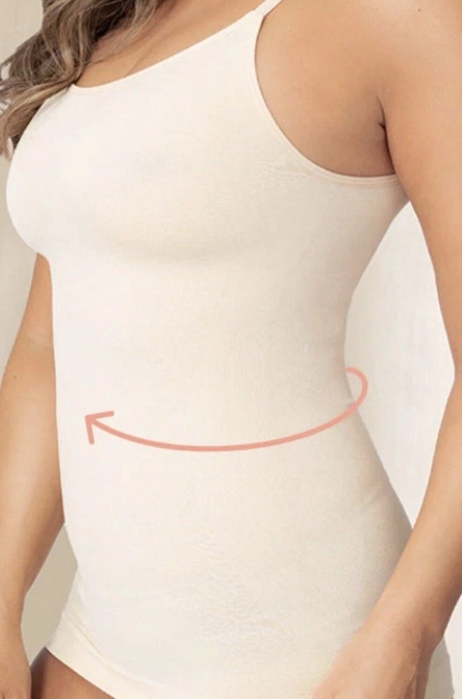 Shapermint XL Scoop Neck Cami in Chai Beige NWT All Day Comfort