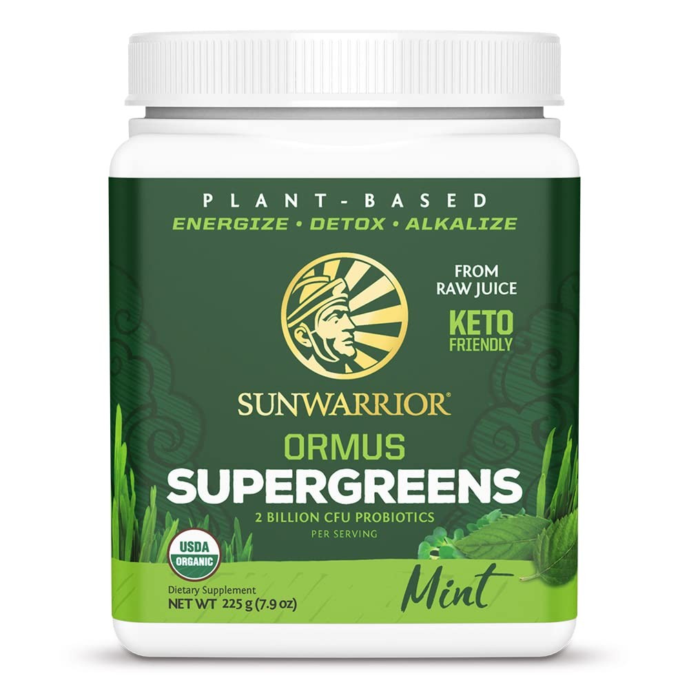 Organic Super Greens Powder Complex with Raw Wholefood Nutrients