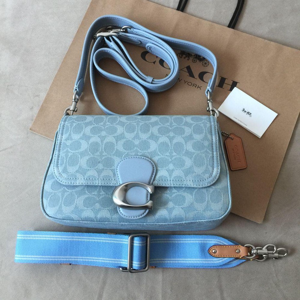 COACH CJ854 Soft Tabby Signature Crossbody Shoulder Bag for Women New Outlet