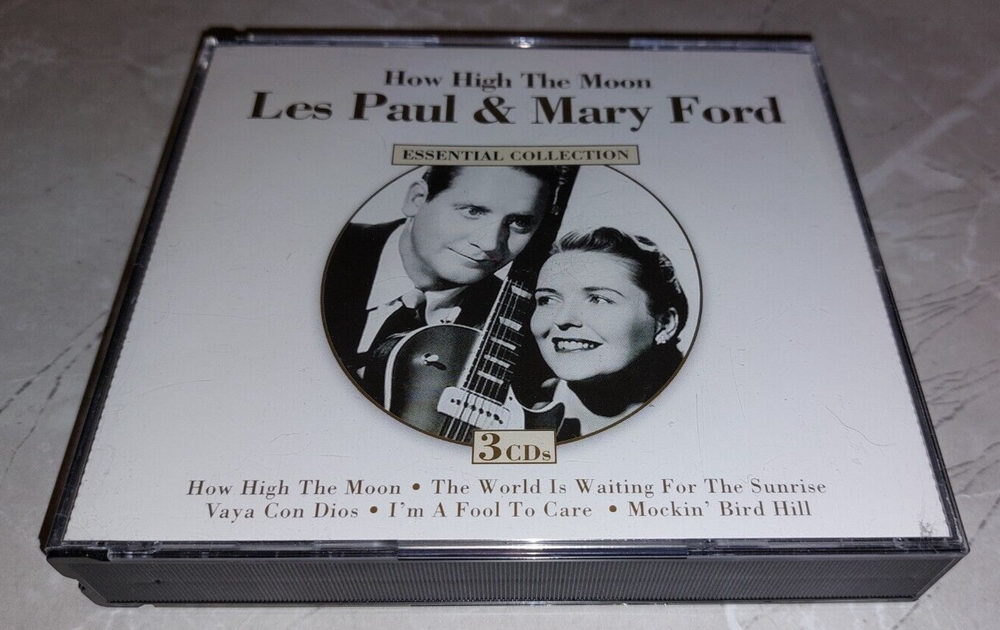 Les Paul & Mary Ford - How High The Moon - 3-CD Album Set with 67 Excellent Tracks, Legendary Guitar & Vocal Duo, Classic Hits Collection