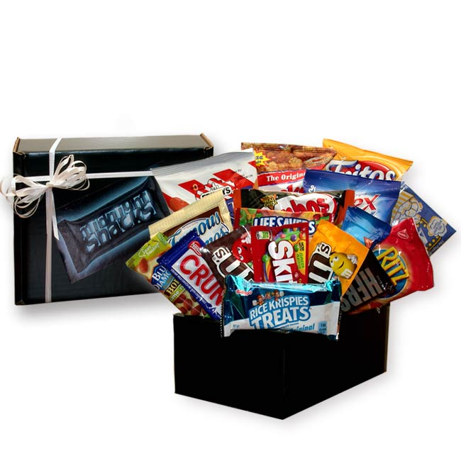 Midnight Munchies Candy Gift Pack - Sweet Snack Care Package for Late Night Cravings