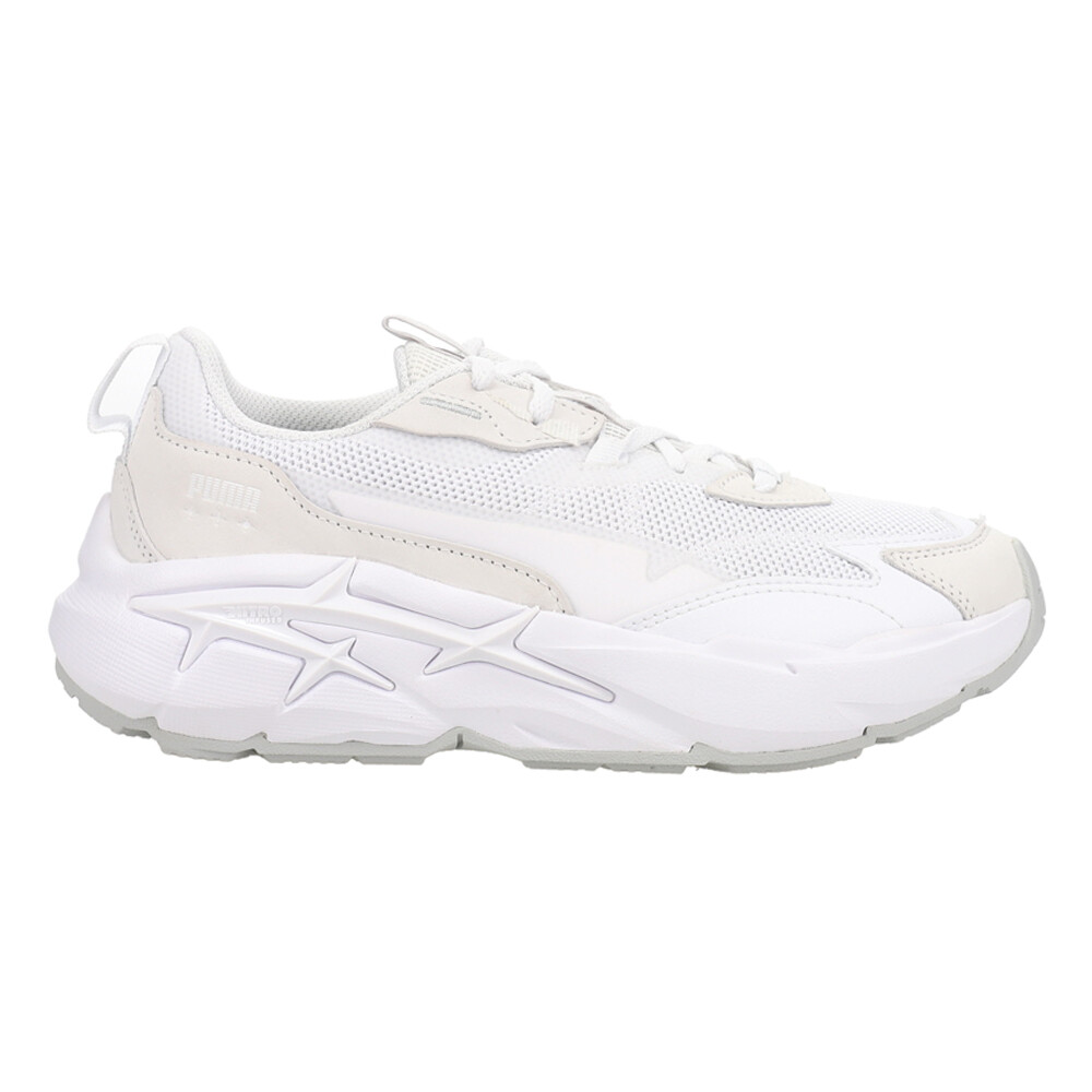 Puma Spina Nitro Basic Lace-Up Women's White Casual Sneakers 39322901