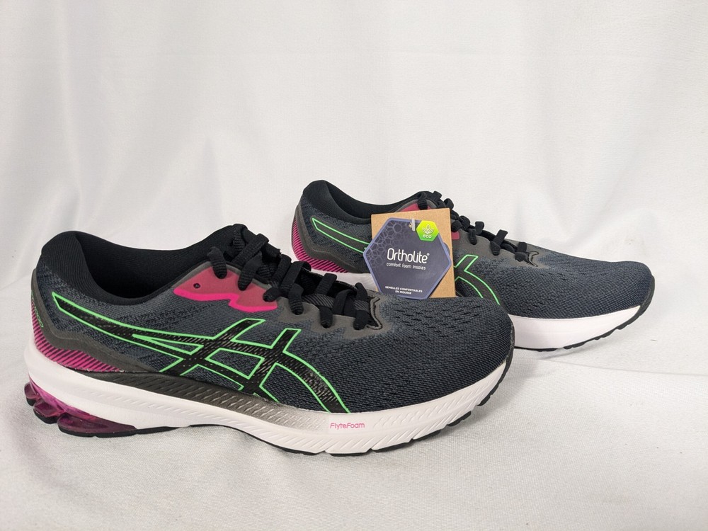 Women GT-1000 11 Sneakers Size 9 US ASICS Color Black/Tourmaline Pink NWOB