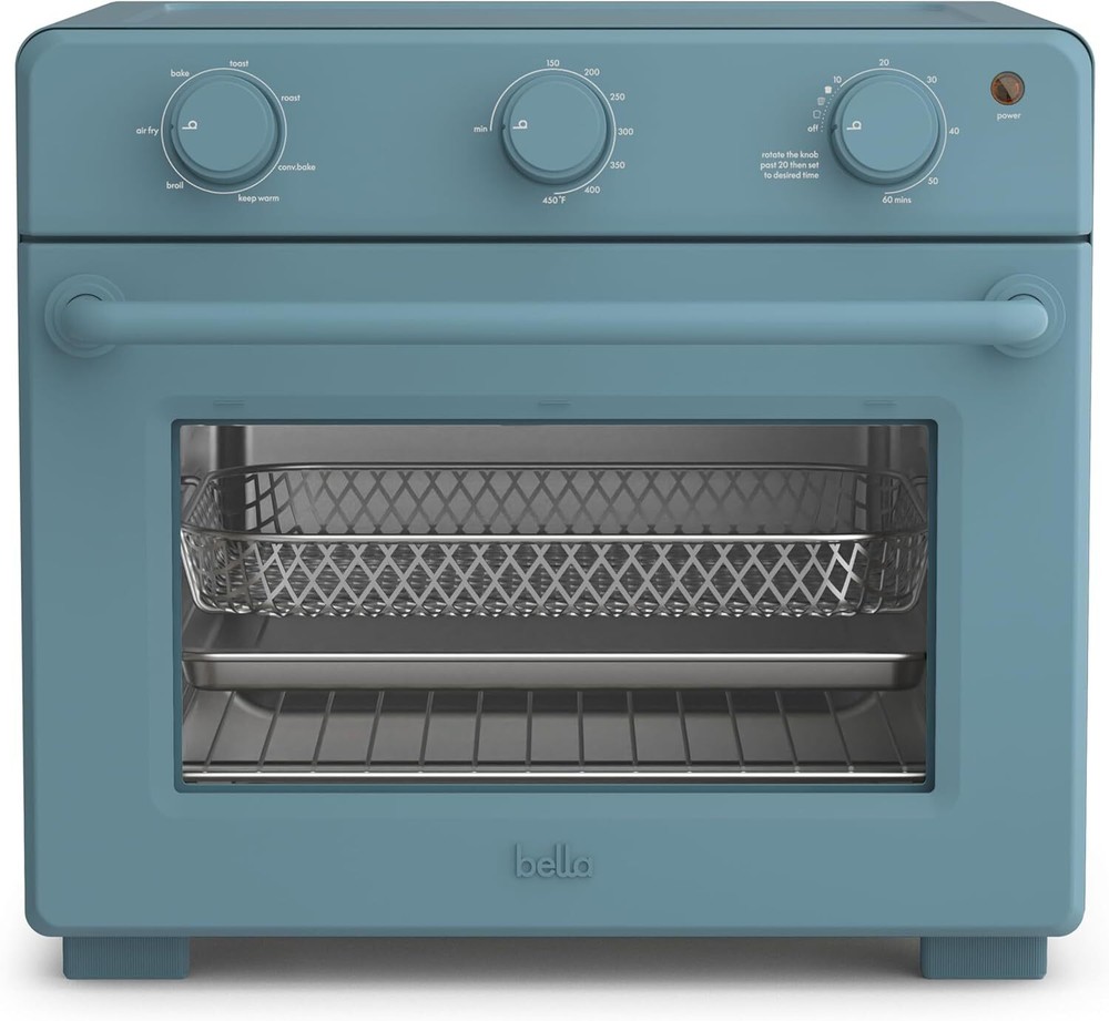 7-in-1 Air Fry Toaster Oven with Presets & Dishwasher-Safe Coating