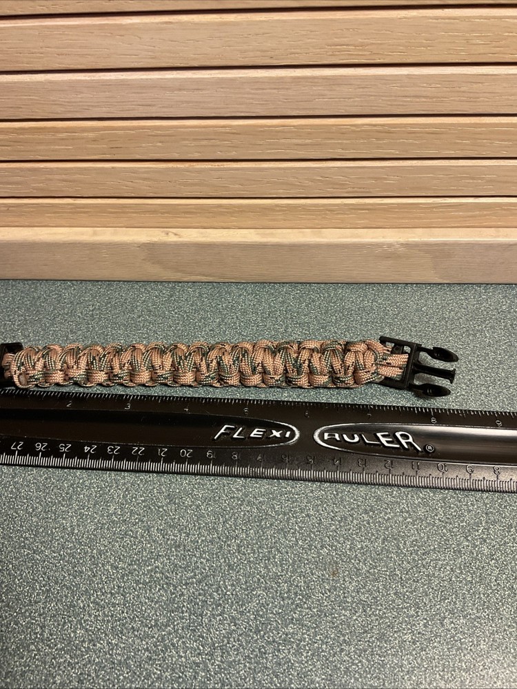 Paricord Brown And Green Bracelet