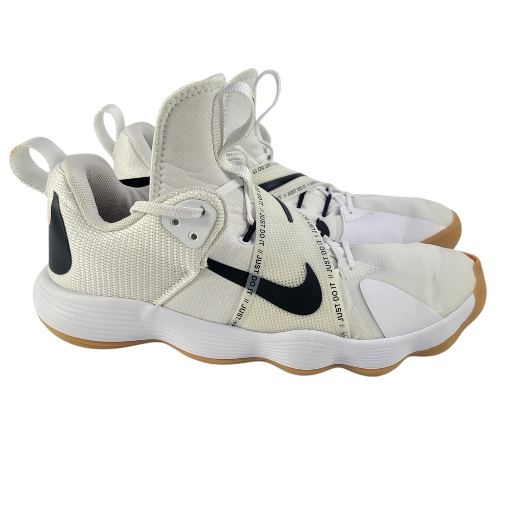 Nike React HyperSet White Black Gum  w C12956-100 SZ 11.5 Shoes