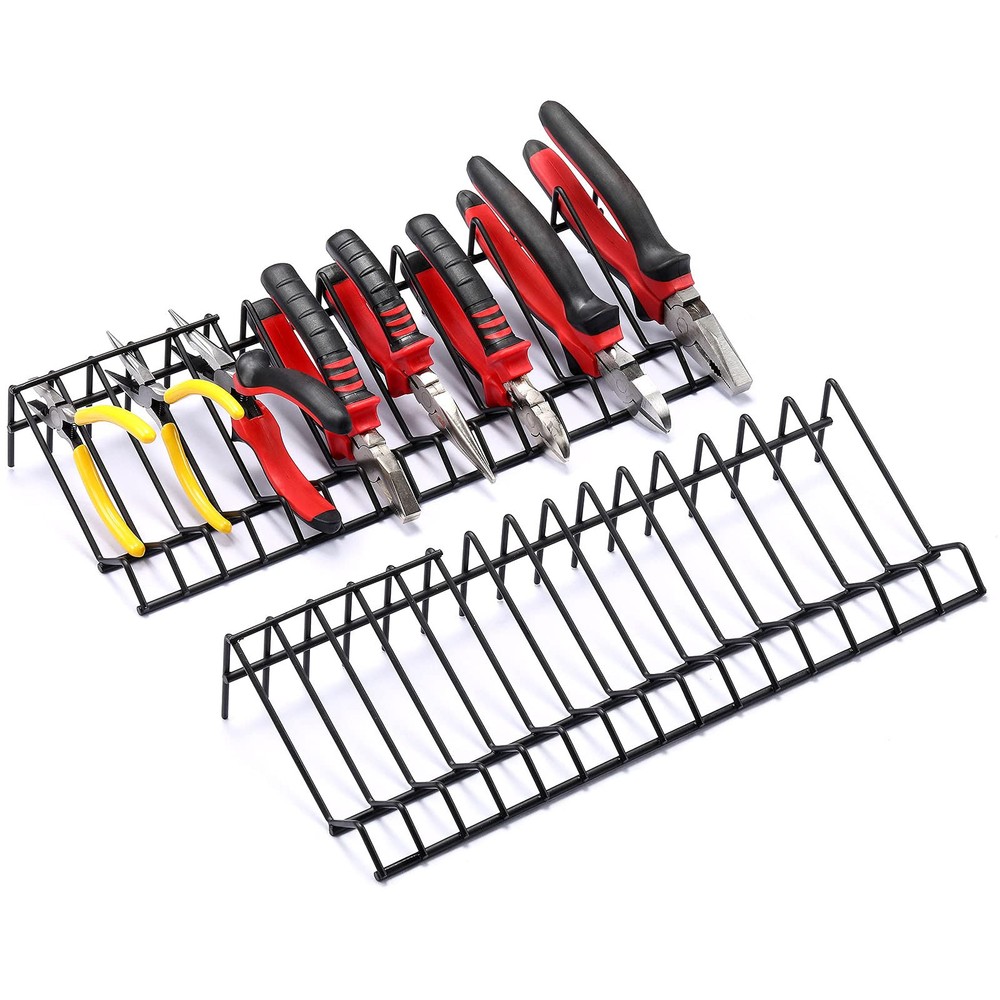 Pliers Organizer Rack, 2 Rack, Wrench Hand Tool Holder, Tool Box Storage and ...