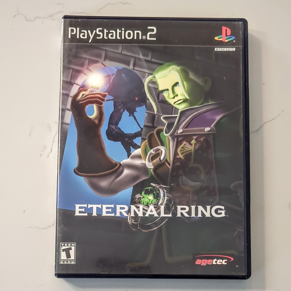 Eternal Ring - PlayStation 2 - w/ Registration Card Attached