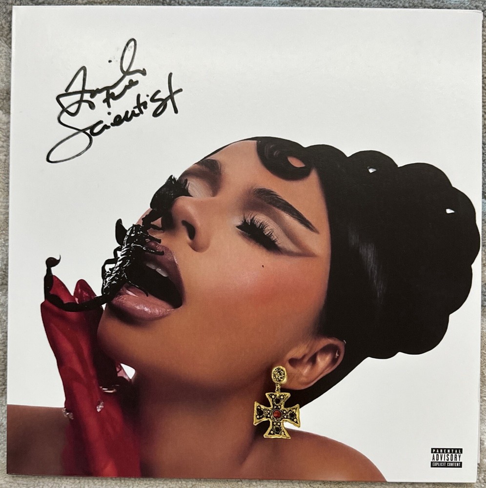 MARIAH THE SCIENTIST SIGNED BE EATEN ALIVE VINYL LP ALBUM - BECKETT COA