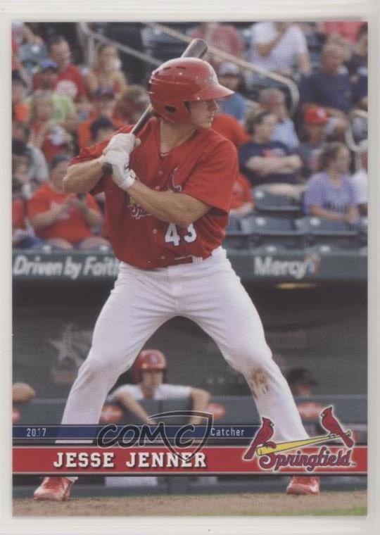 2017 Grandstand Springfield Cardinals Stadium Giveaway Jesse Jenner