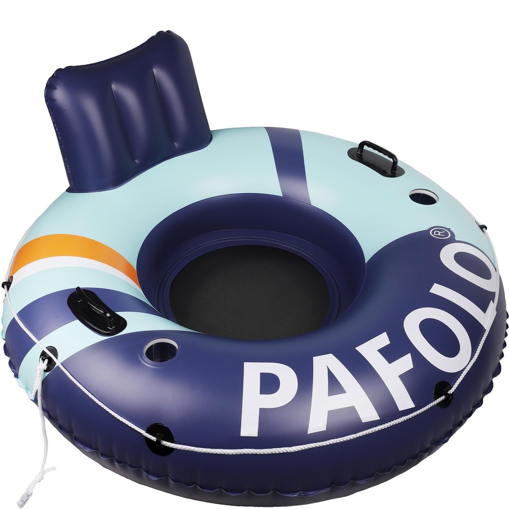 Inflatable River Tube Float, 53'’Pool Float Adult, River Tubes for Floating H...