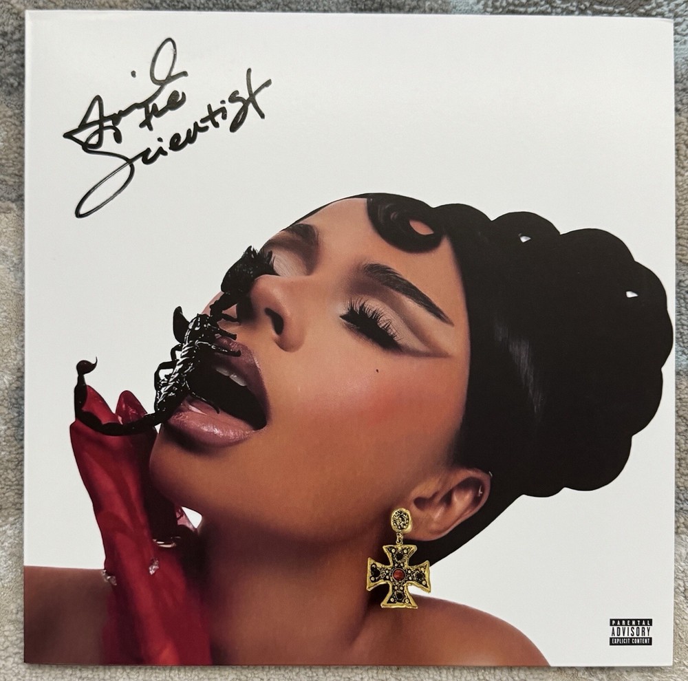 MARIAH THE SCIENTIST SIGNED BE EATEN ALIVE VINYL LP ALBUM - BECKETT COA