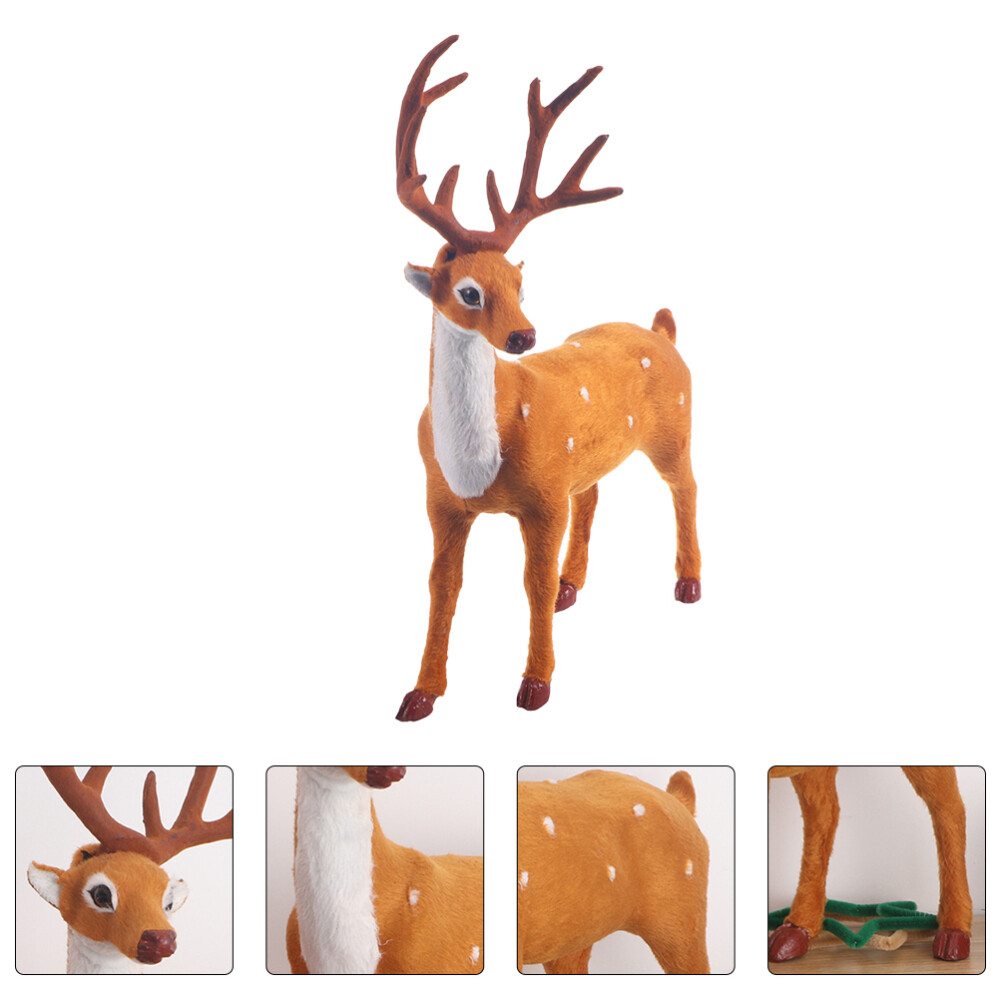 Décor Christmas Deer Desktop Adornment Beautiful Room Decoration Child