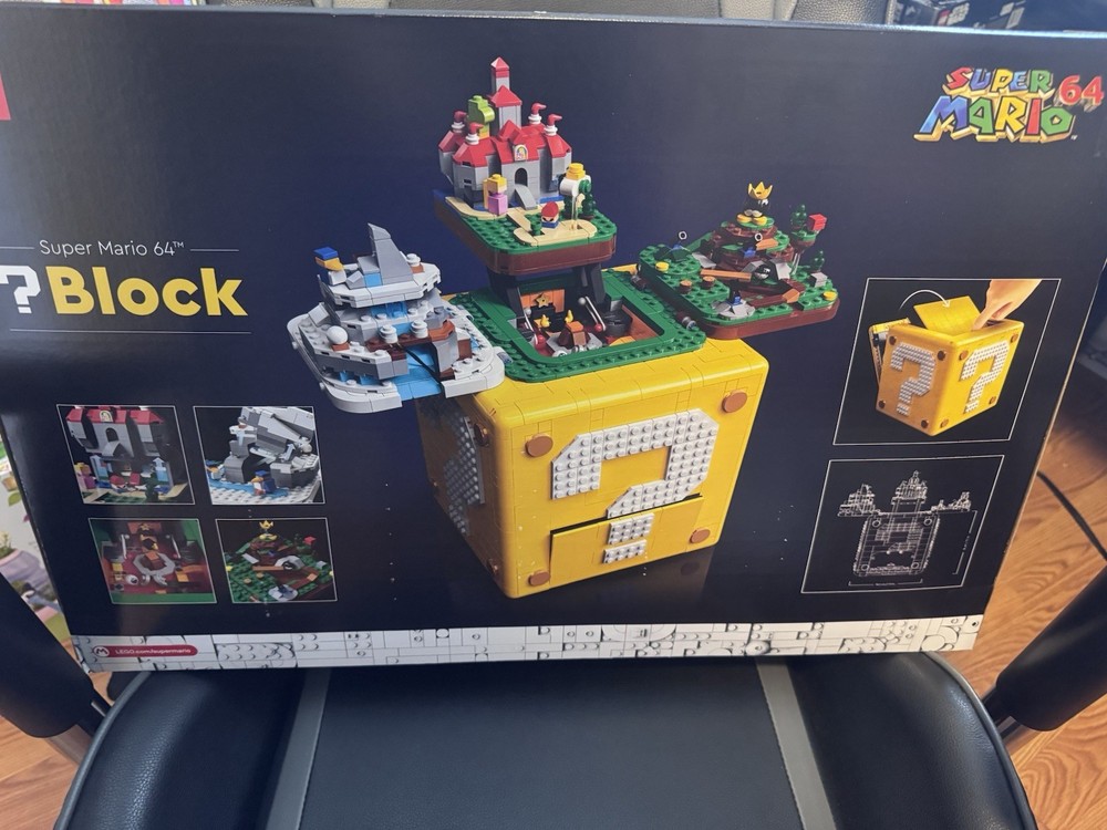 LEGO Super Mario 64 Question Mark Block 71395 Brand New Sealed