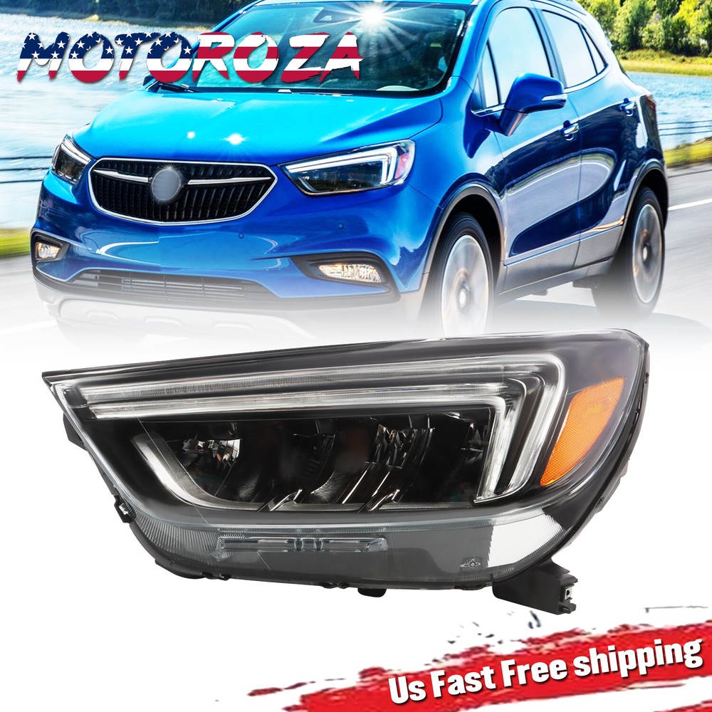2017-2022 Buick Encore Full LED Headlight with DRL Left Driver Side-image