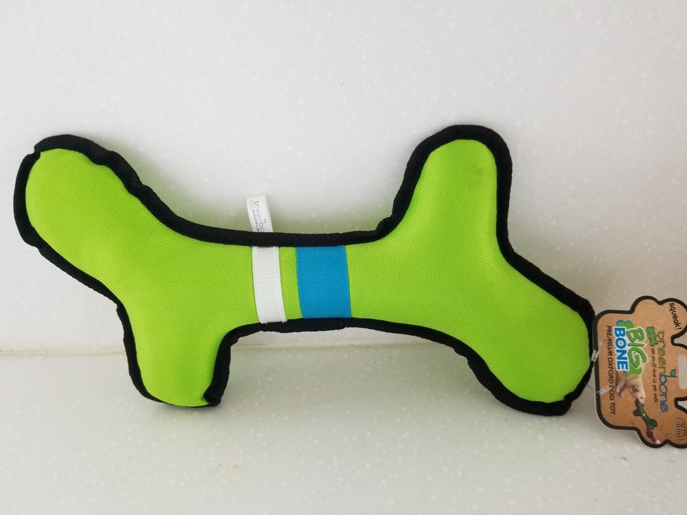 Big Bone Squeaky Premium Oxford Dog Toy by Greenbone 11