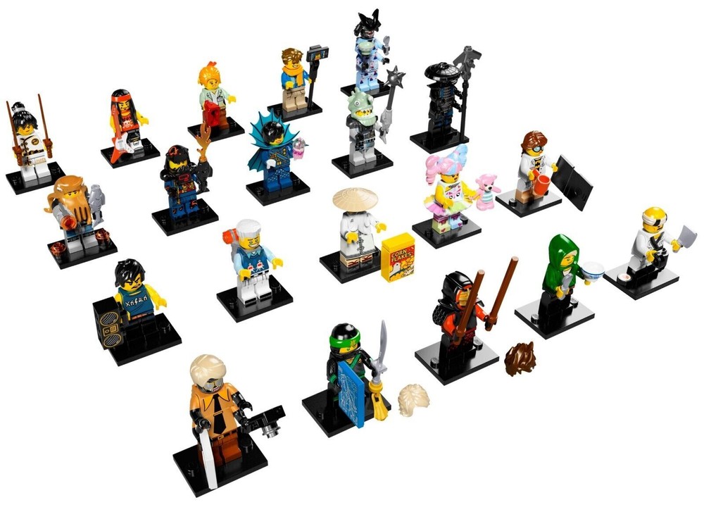 The Lego NinjaGo Movie Minifigures 71019 New Factory Sealed 2017 You Pick!