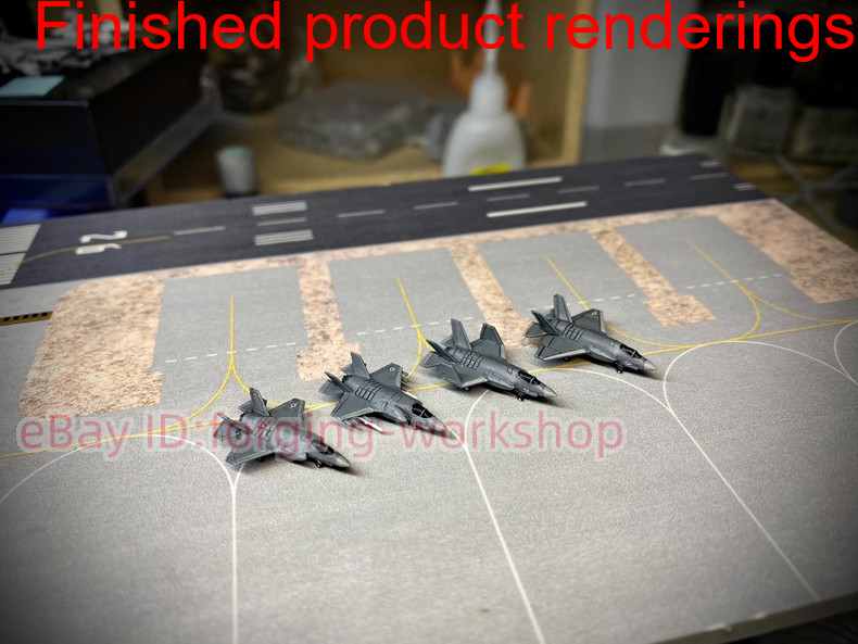 3D Printed 1/350/400/700 American f35C carrier-based fighter jet Unpainted /1PC