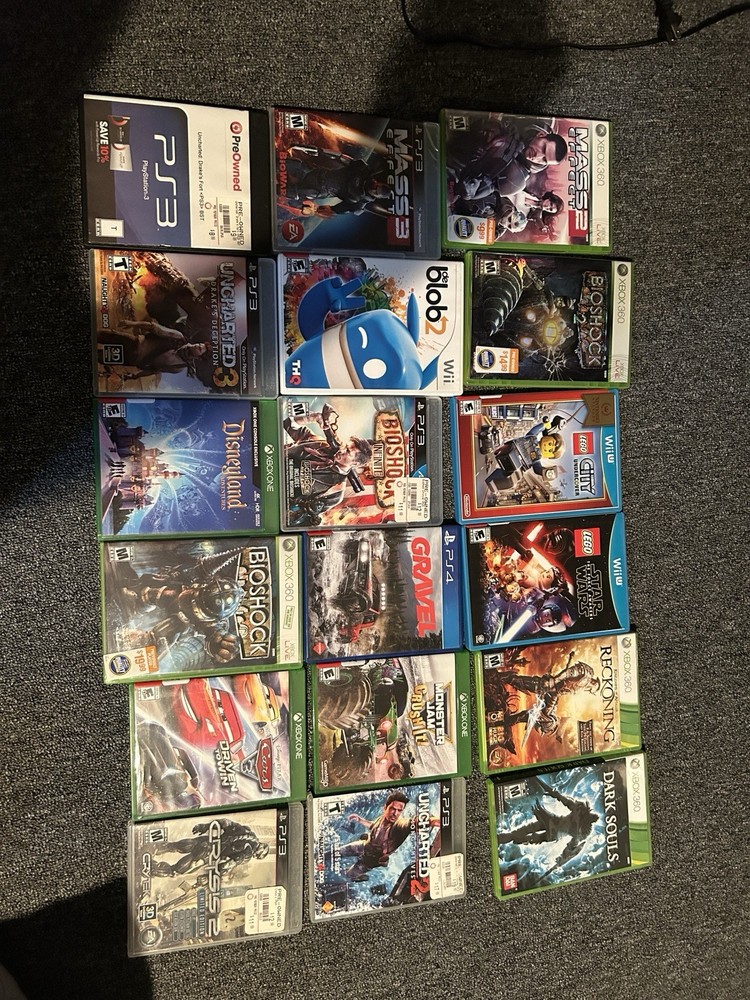 Assorted Video Game Collection