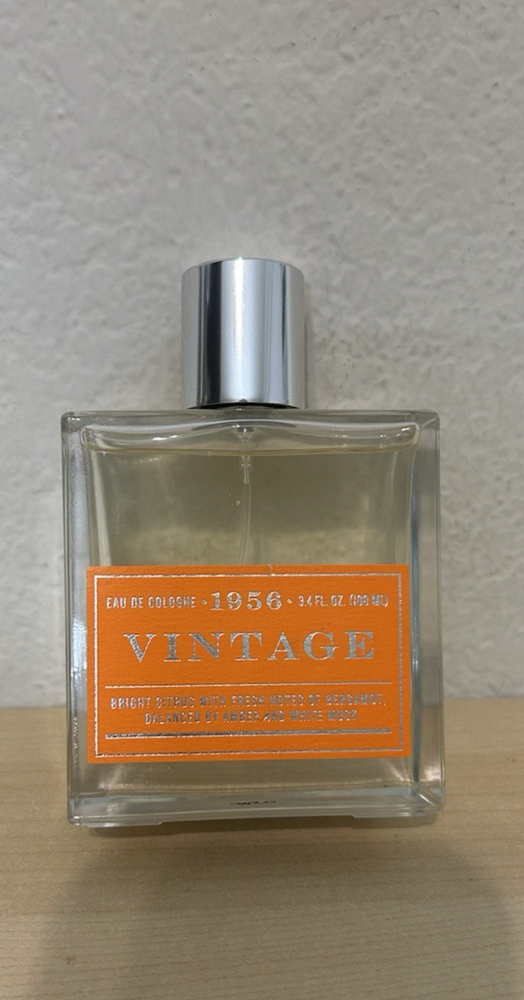 Tru Fragrance 1956 VINTAGE Eau De Cologne Spray For Men~ 3.4 oz New Without Box
