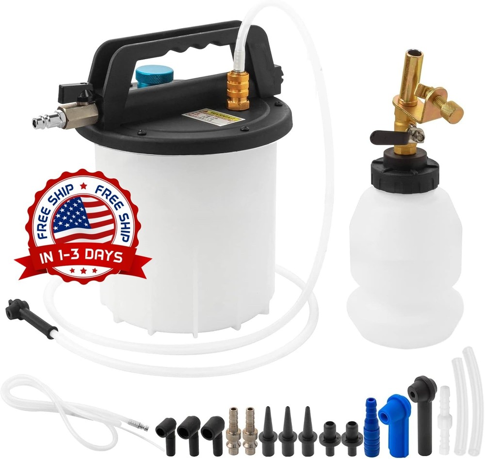 Herramienta neumática para extraer líquido de frenos y purgar embrague, US NEW