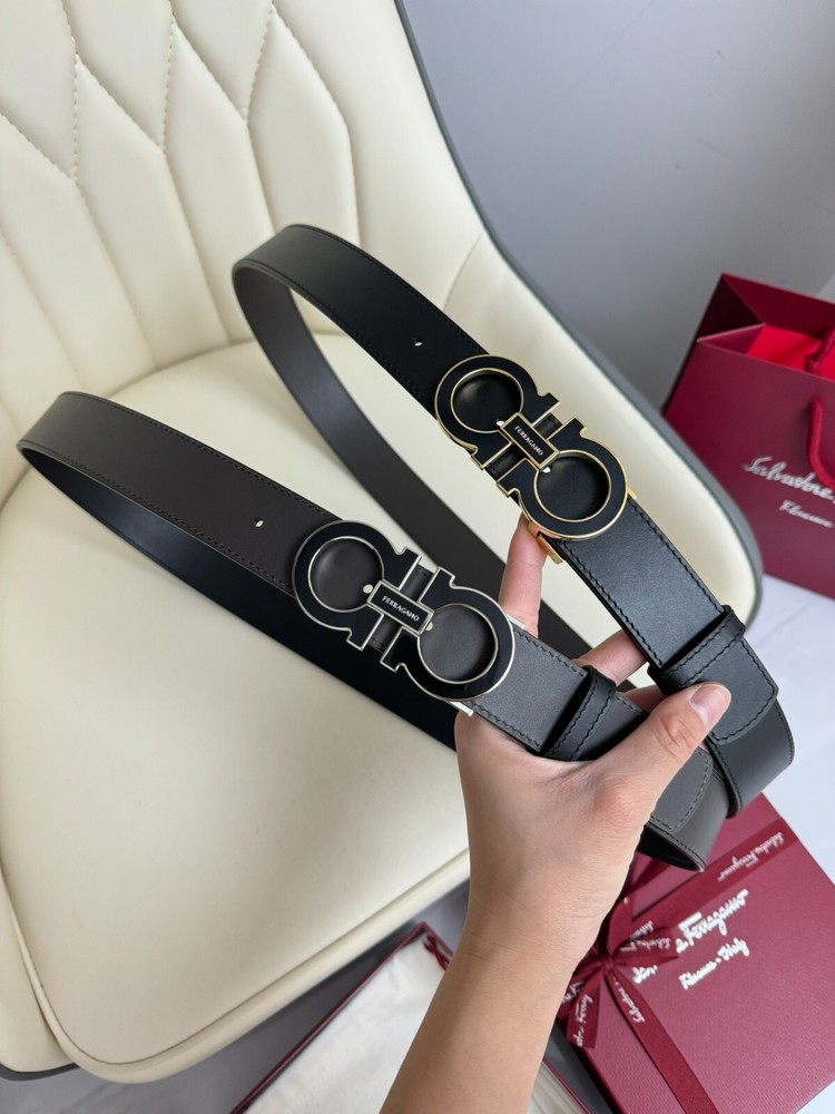 Salvatore Ferragamo genuine leather belt size 32 to 44