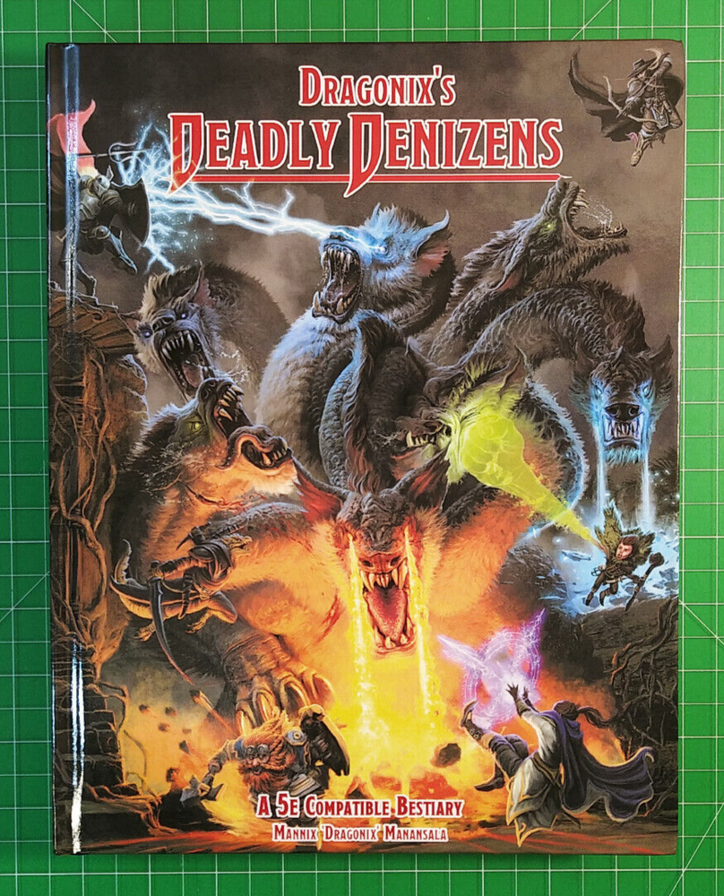 Dragonix's Deadly Denizens - Dungeons & Dragons 5th Ed. Hardcover