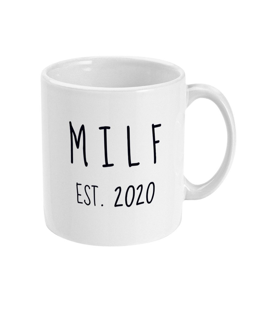 New Mum Gift Est 2020 Personalised New Milf Mug Milf Gift Baby Shower Gifts New