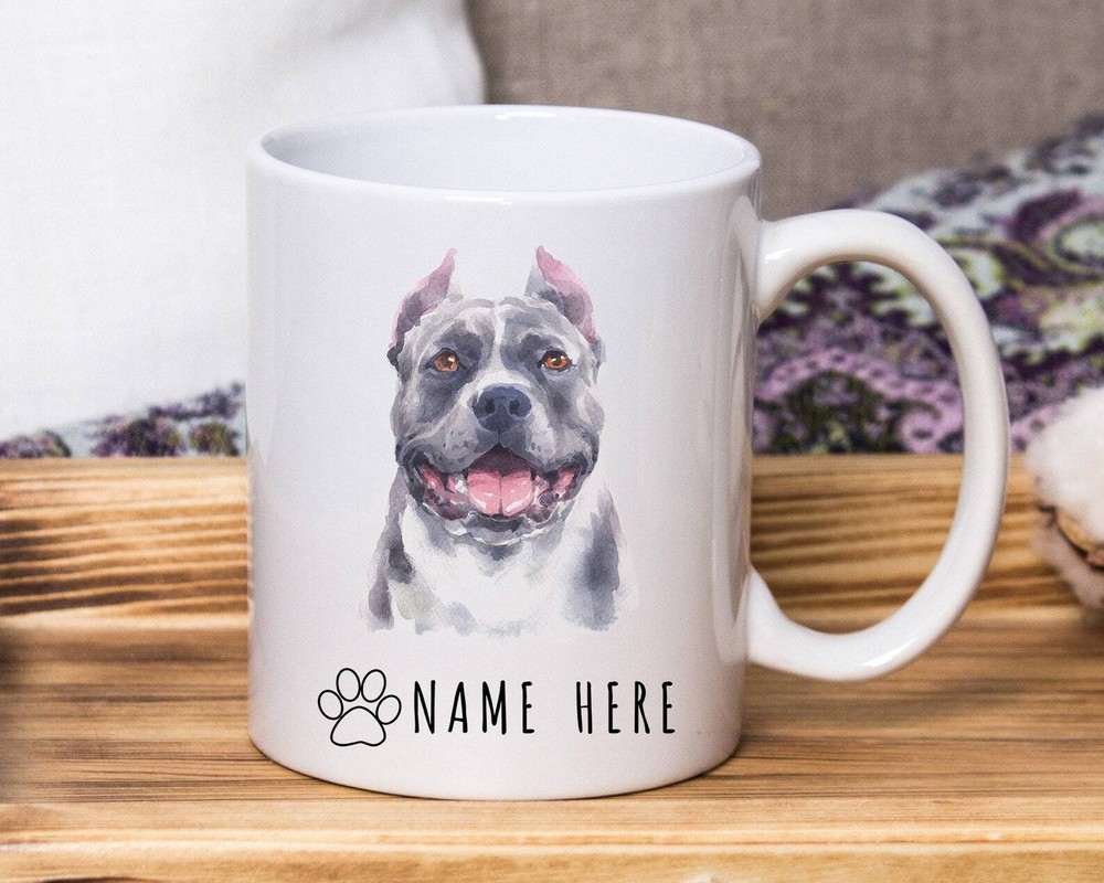 Pitbull Mug Best Pitbull Gift Funny Mug For Pitbull Mom Pitbull Gift For Dad