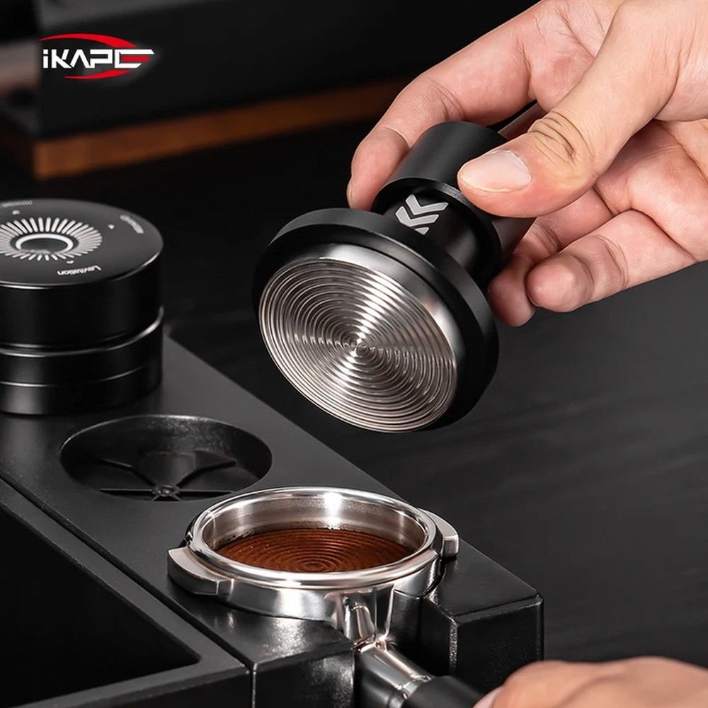 Tamper with Adjustable Springs for 51-2.28 in Portafilters