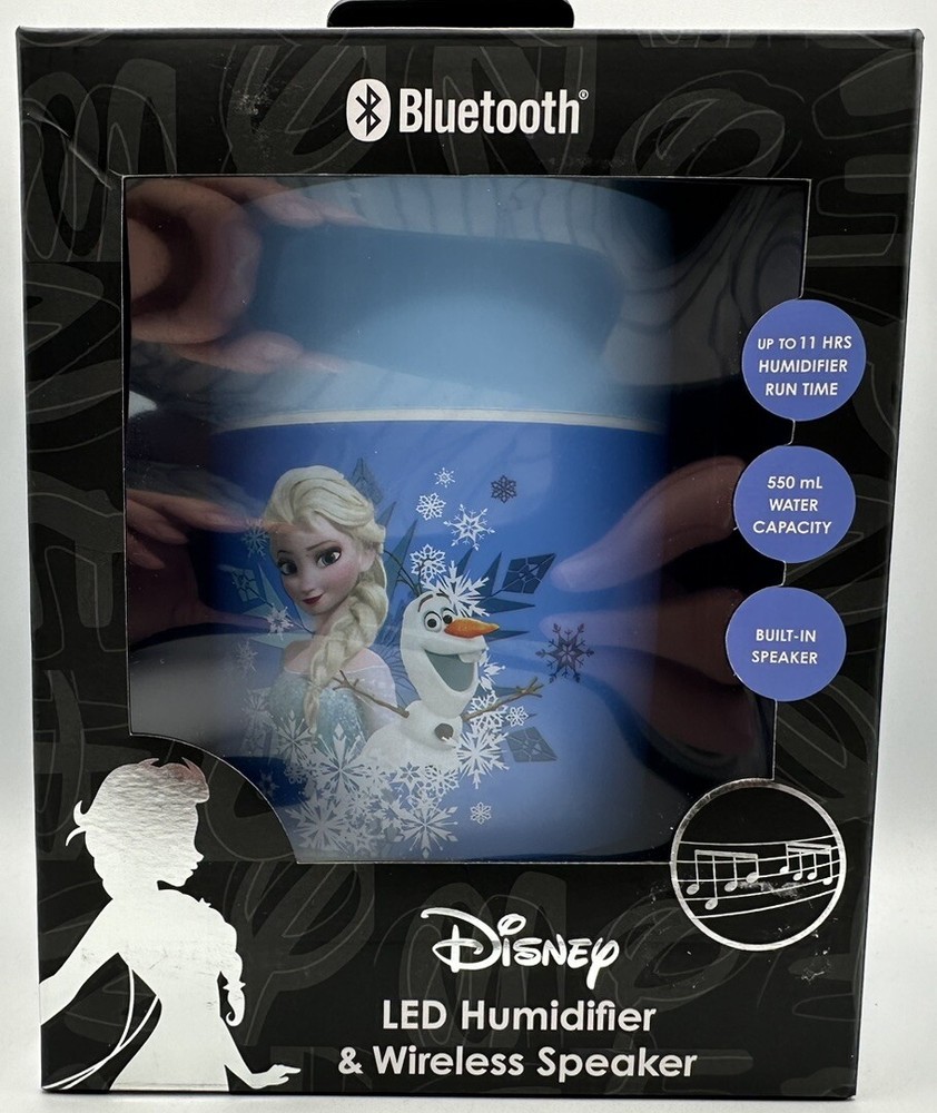 Disney Frozen LED Humidifier & Wireless Speaker Bluetooth Brand New In Box