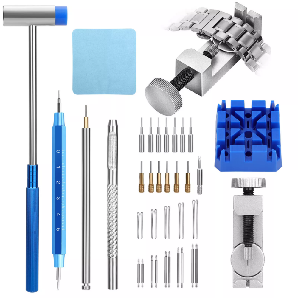 Adjustable Watch Band Strap Link Pin Remover Spring Bar Repair Resizing Kit